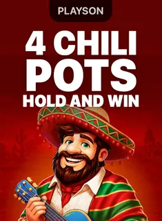 4 Chili Pots: Hold and Win