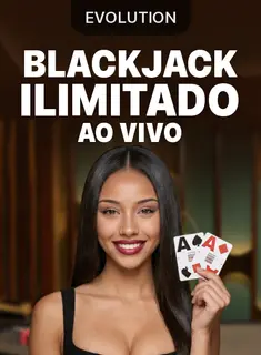 Blackjack Ilimitado Ao Vivo